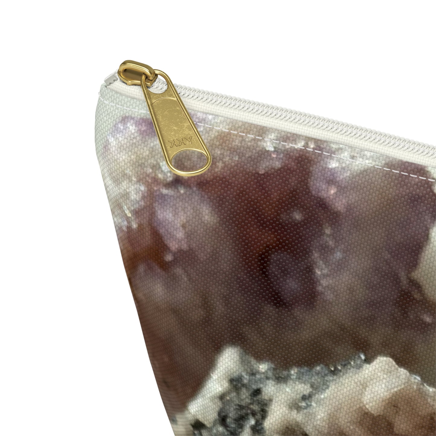 Crystal & Floral Alchemy Accessory Pouch w T-bottom