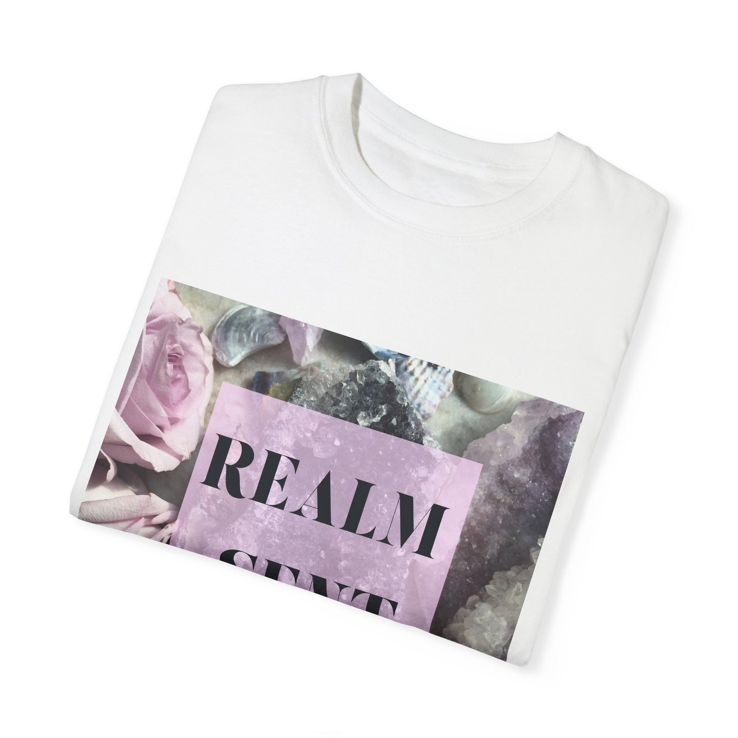 'Realm Sent' Rose & Crystal T-shirt