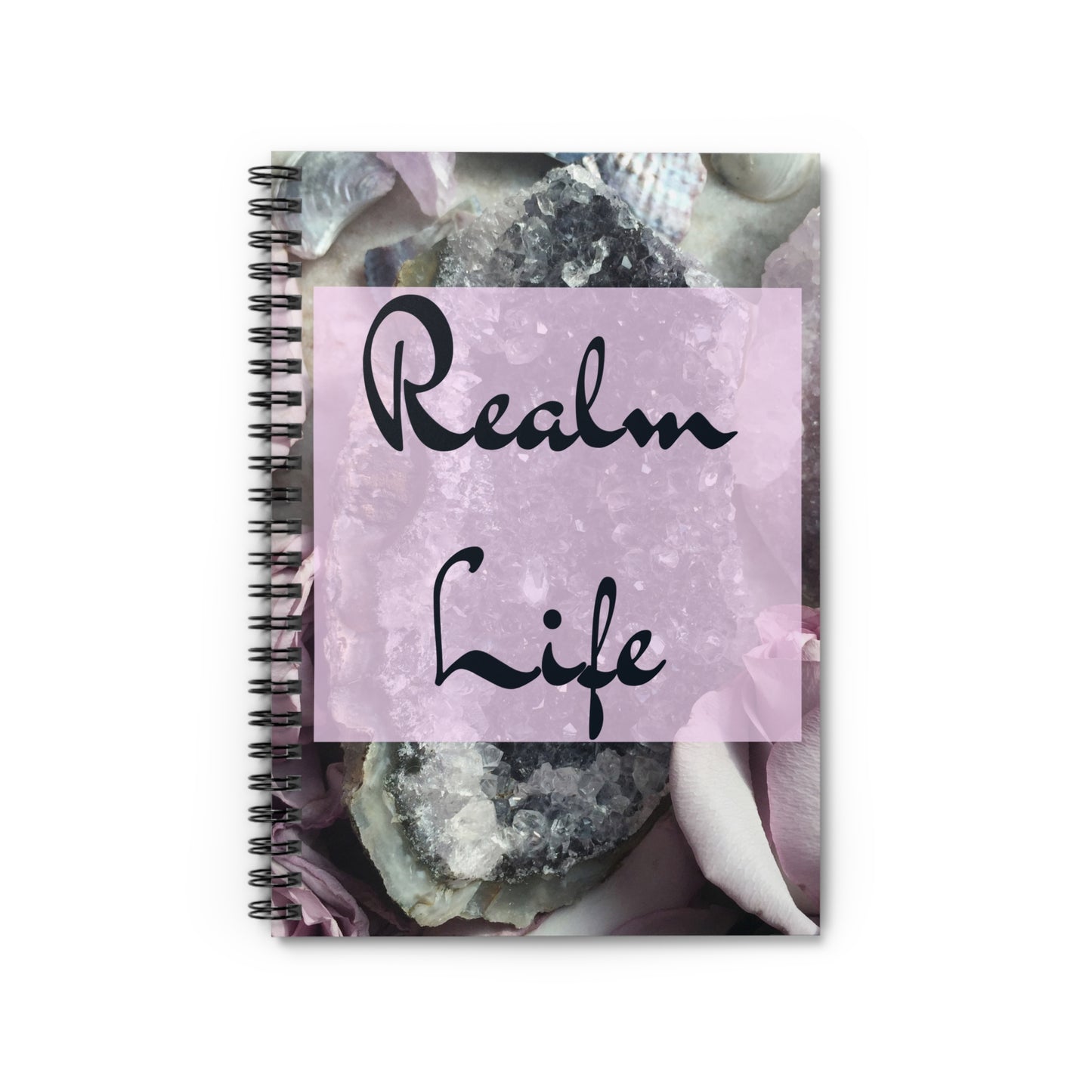 'Realm life' Spiral Notebook - Ruled Line
