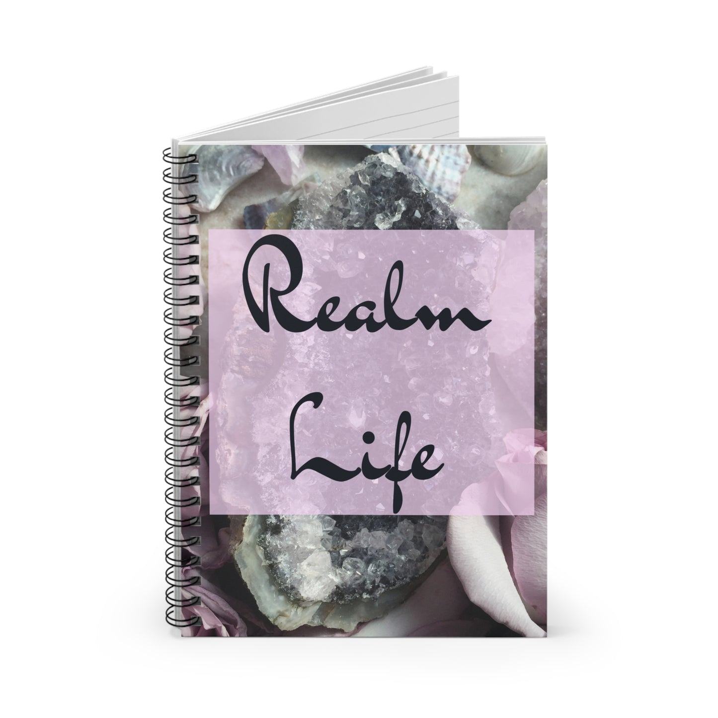 'Realm life' Spiral Notebook - Ruled Line