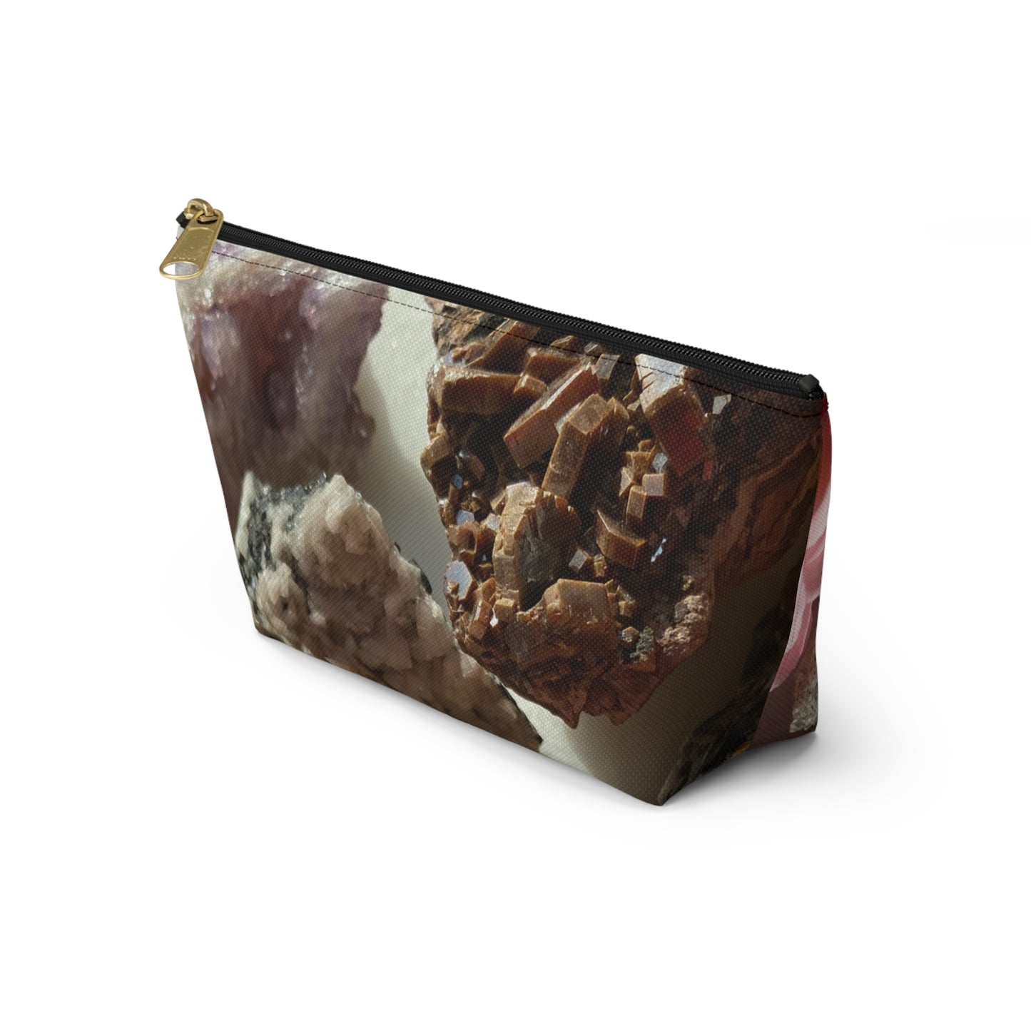 Crystal & Floral Alchemy Accessory Pouch w T-bottom