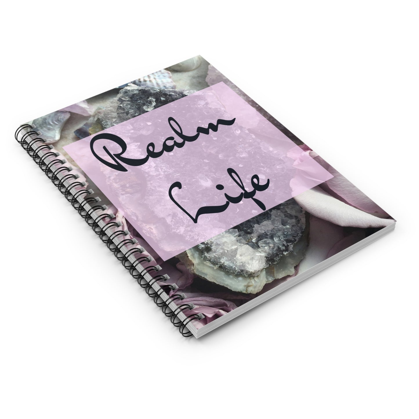 'Realm life' Spiral Notebook - Ruled Line