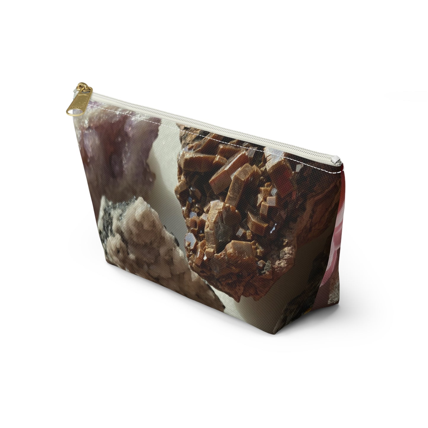 Crystal & Floral Alchemy Accessory Pouch w T-bottom