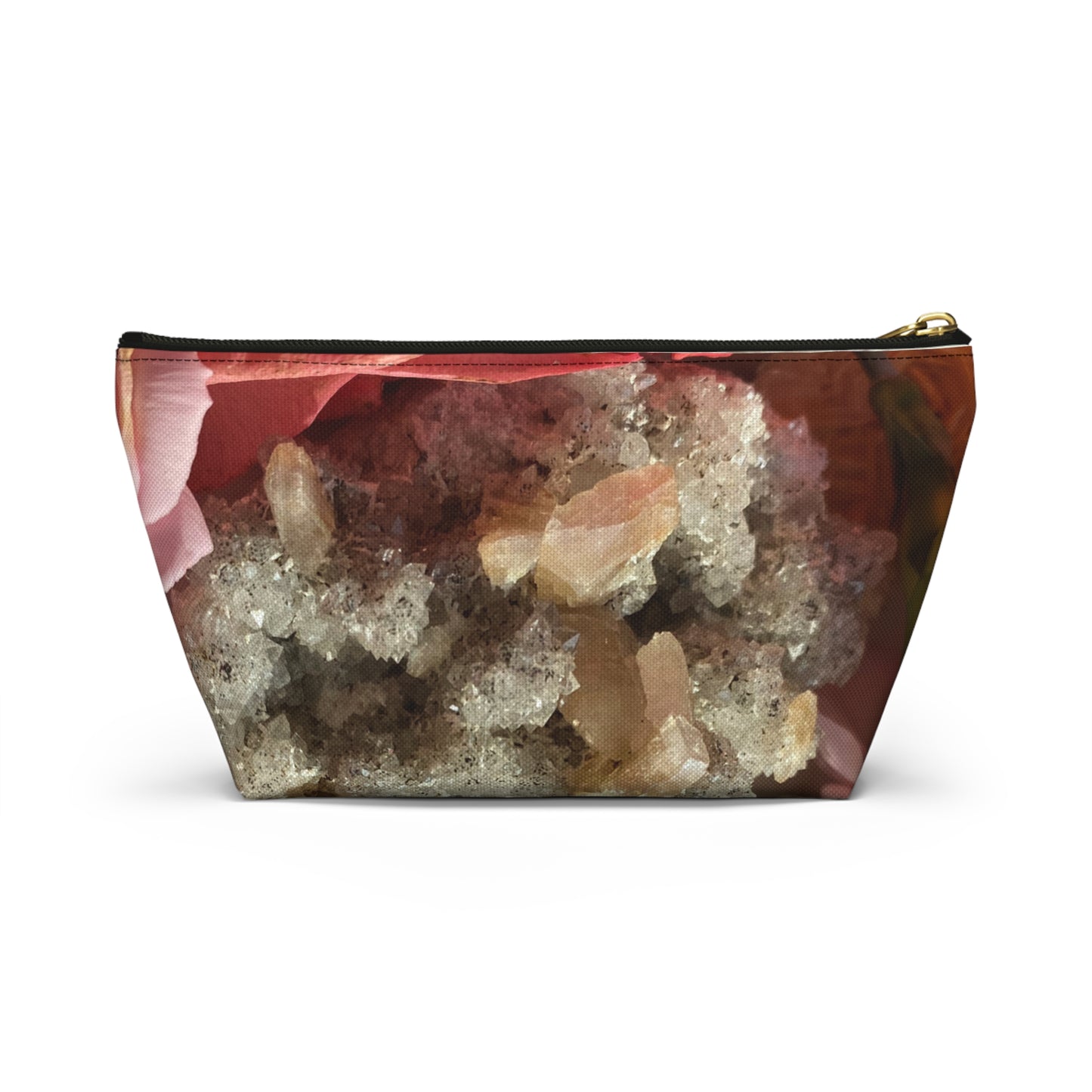 Crystal & Floral Alchemy Accessory Pouch w T-bottom