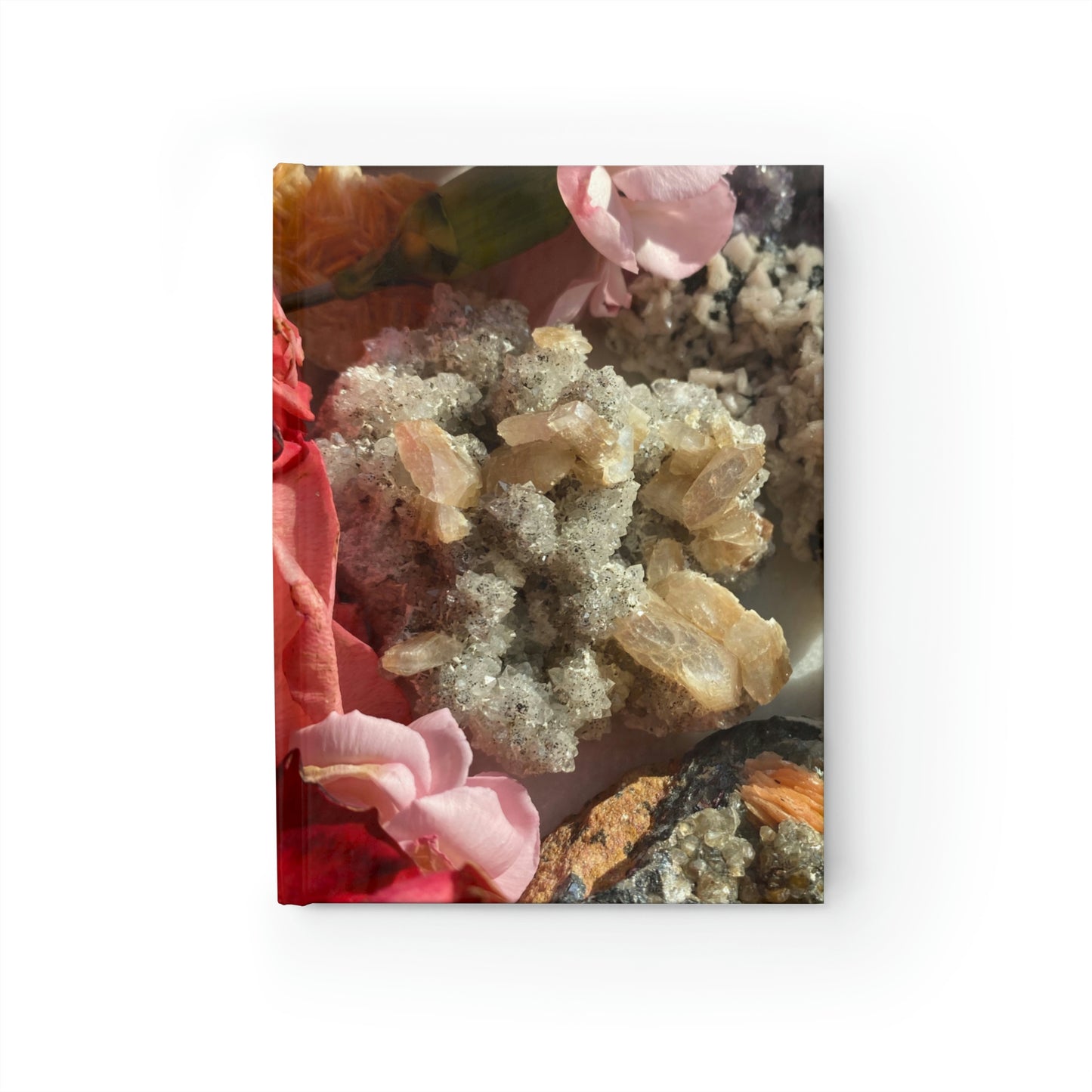 Crystal & Floral Imagery Journal - Ruled Line